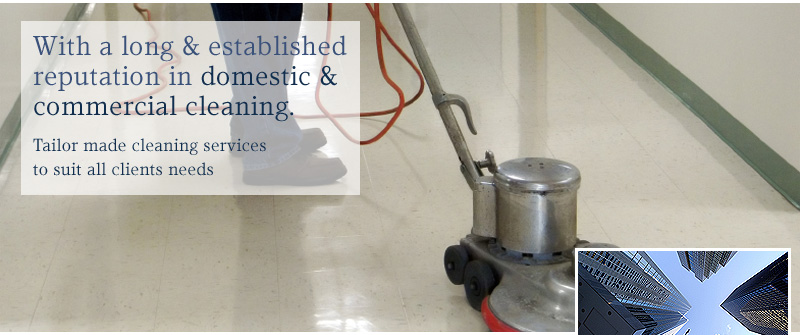 Tailor made cleaning services to suit all clients needs